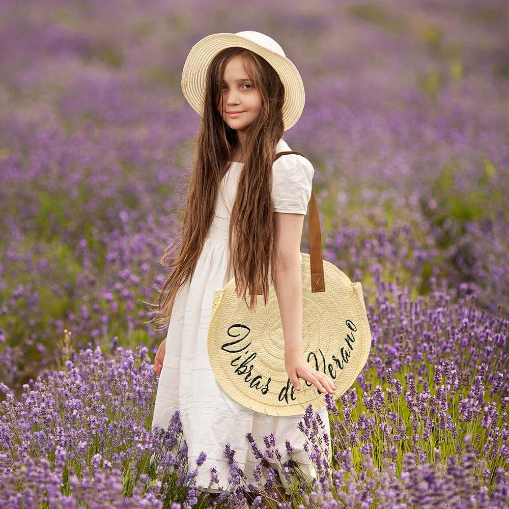 Vibras de Verano Weaving Round Jute Shoulder Bag - Madeline Love - Flyclothing LLC