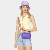 Solid Pouch Bag - Madeline Love - Flyclothing LLC