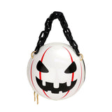 Pumpkin Round Tote /  Crossbody Bag