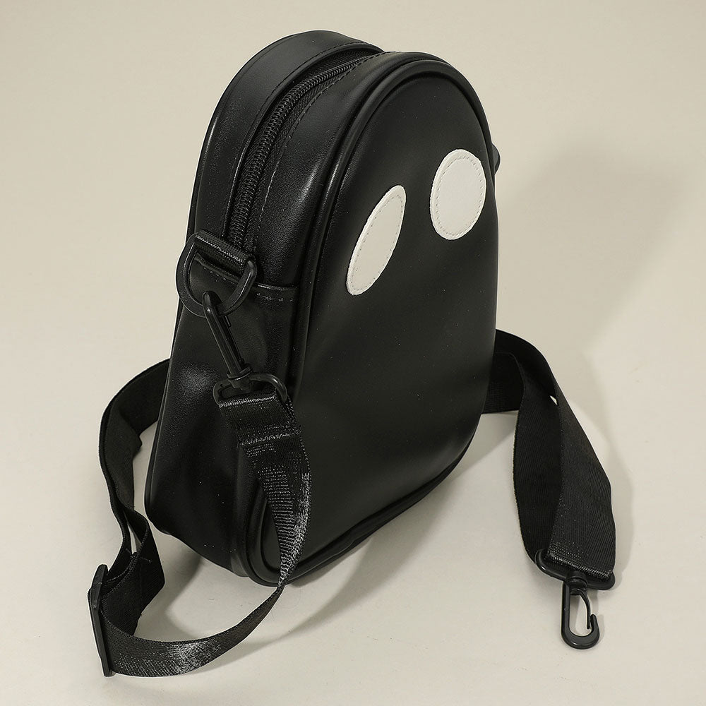 Faux Leather Cute Spooky Halloween Ghost Crossbody Bag