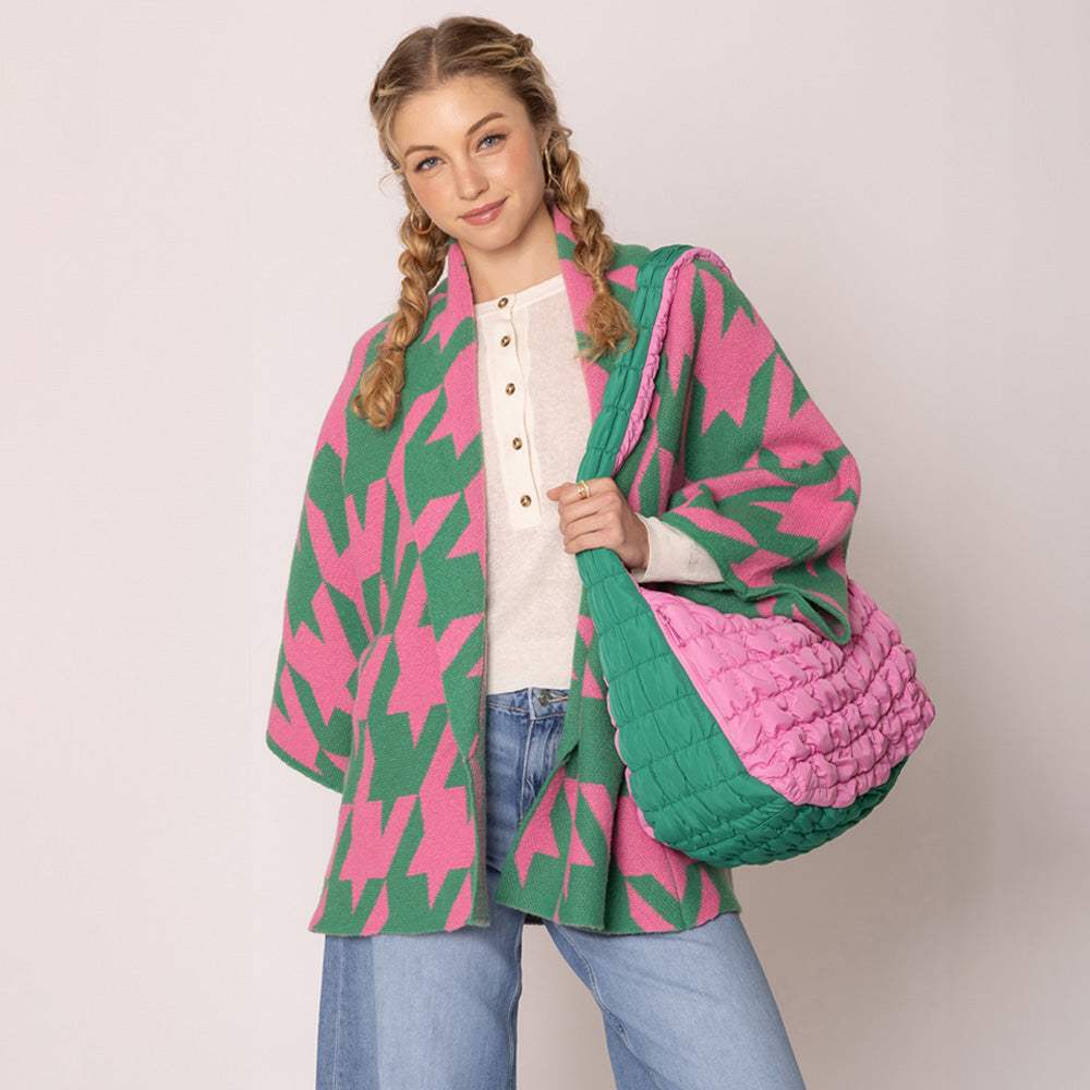 Quilted Puffer Shoulder Crossbody Bag Cloud Bag - Madeline Love - Flyclothing LLC