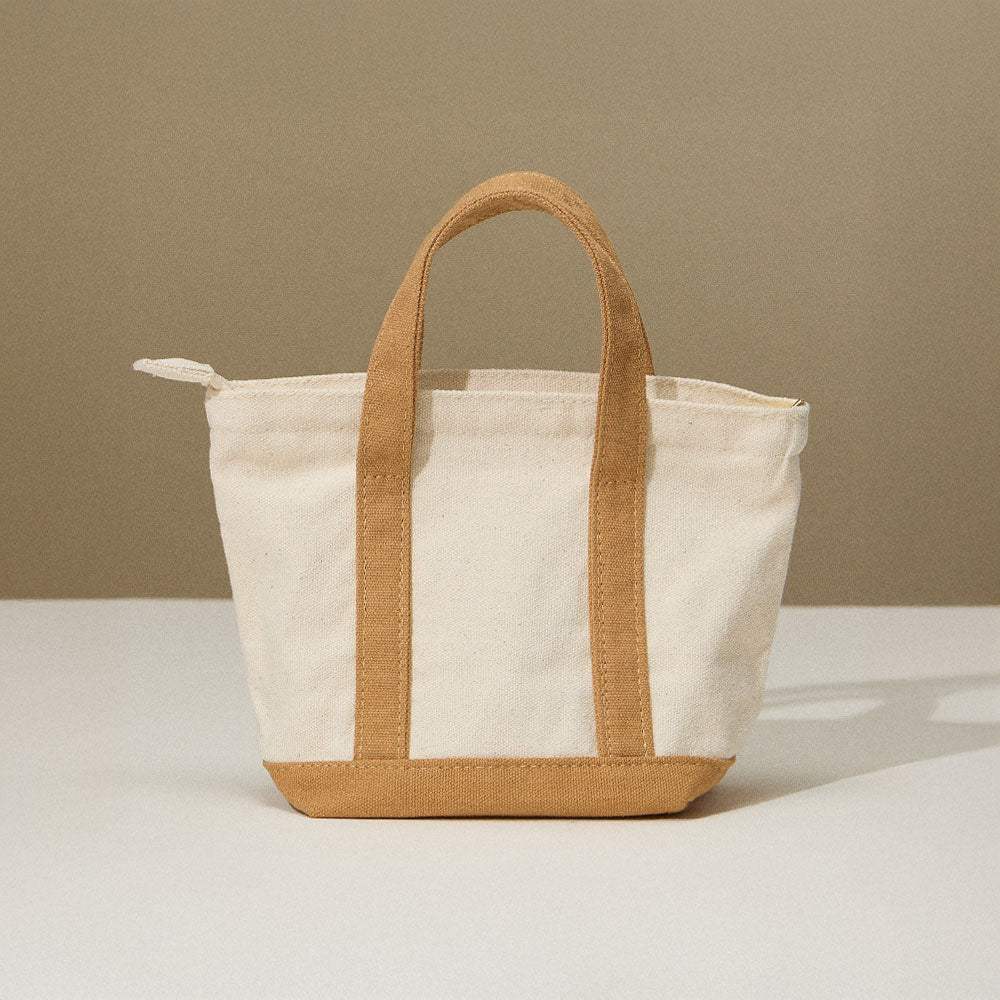 Mini Multi Purpose Compact Canvas Tote Bag - Madeline Love - Flyclothing LLC