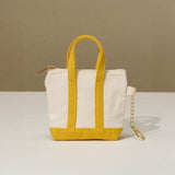 Mini Canvas Pouch Bag / Bag Charm - Madeline Love - Flyclothing LLC