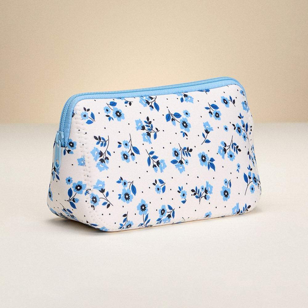 Flower Pattern Cosmetic Pouch Bag - Madeline Love - Flyclothing LLC
