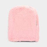 Solid Faux Fur Backpack Bag - Madeline Love - Flyclothing LLC