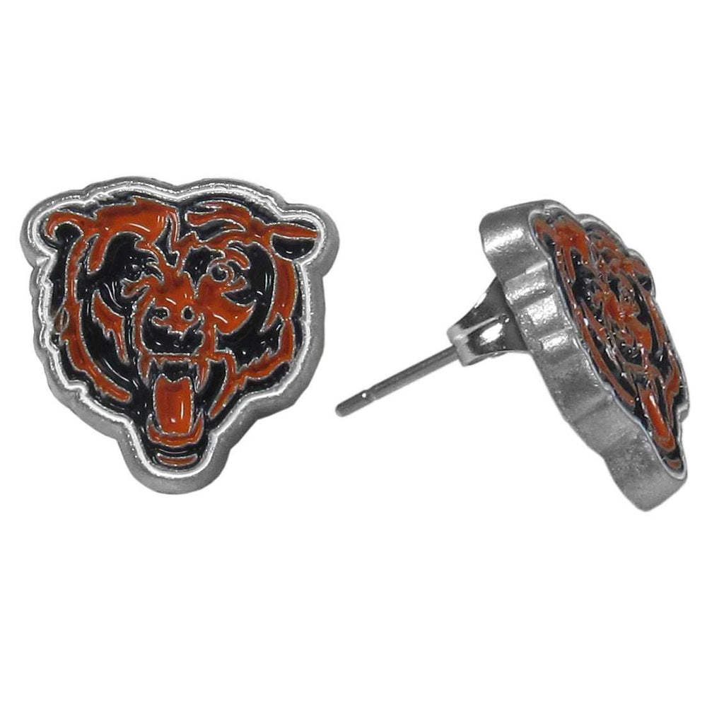 Chicago Bears Stud Earrings - Chicago Bears - Flyclothing LLC