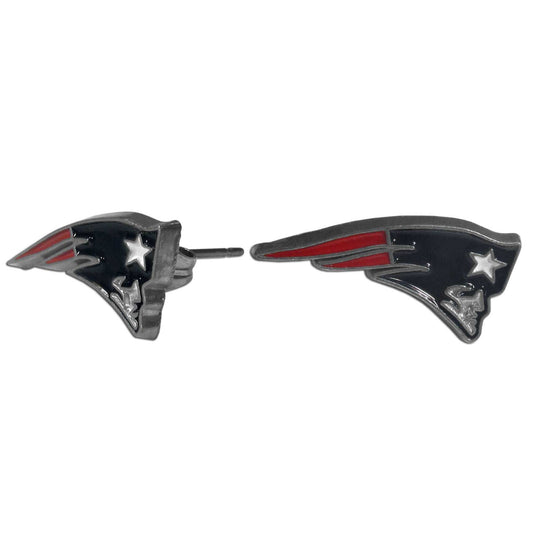 New England Patriots Stud Earrings - New England Patriots - Flyclothing LLC