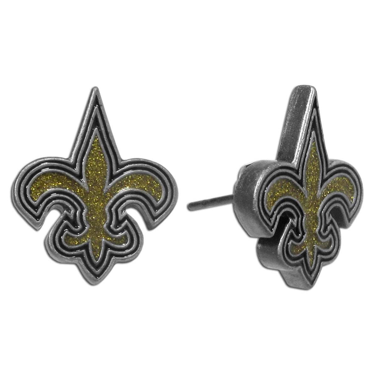New Orleans Saints Stud Earrings - New Orleans Saints - Flyclothing LLC