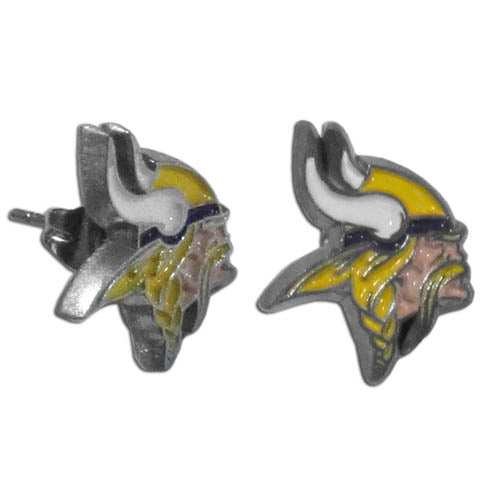 Minnesota Vikings Stud Earrings - Minnesota Vikings - Flyclothing LLC