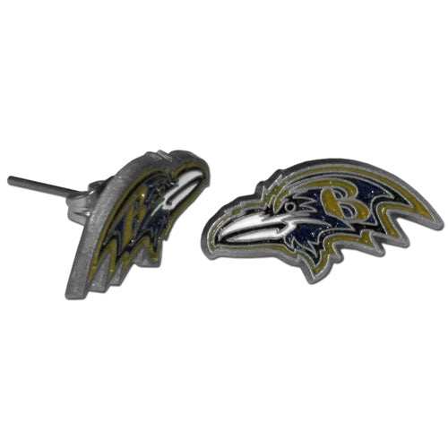 Baltimore Ravens Stud Earrings - Baltimore Ravens - Flyclothing LLC