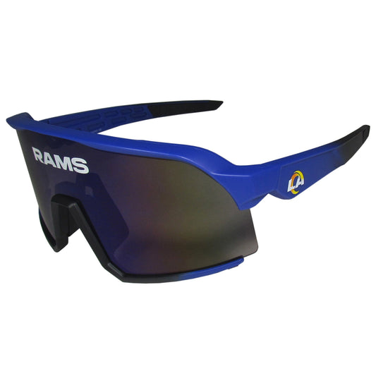 Los Angeles Rams Navigator Shield Sunglasses - Los Angeles Rams
