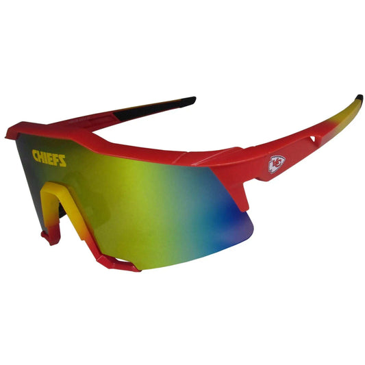 Kansas City Chiefs Shield Sunglasses - Kansas City Chiefs - Flyclothing LLC