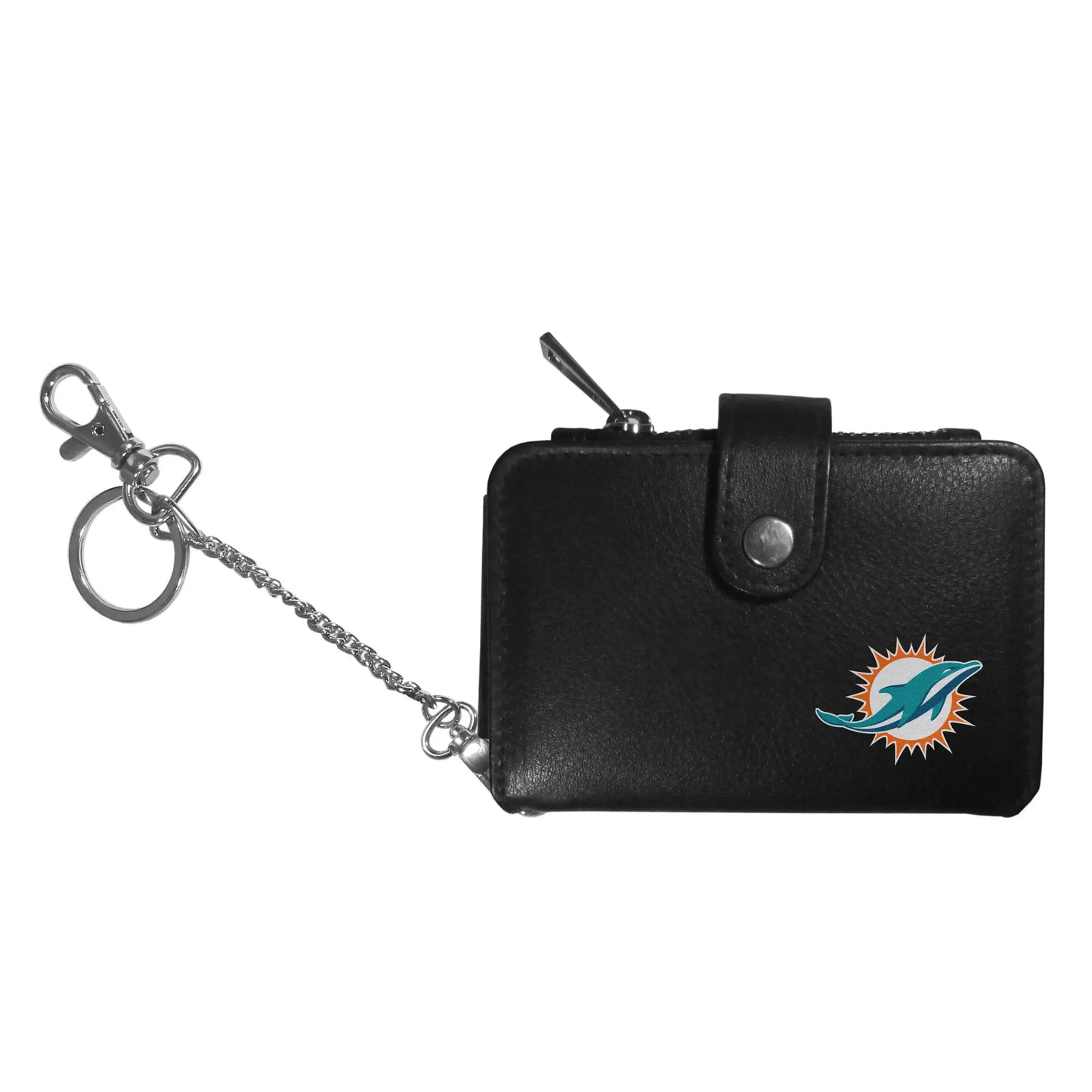 Miami Dolphins Women's Leather Weekender Wallet - Miami Dolphins - Flyclothing LLC