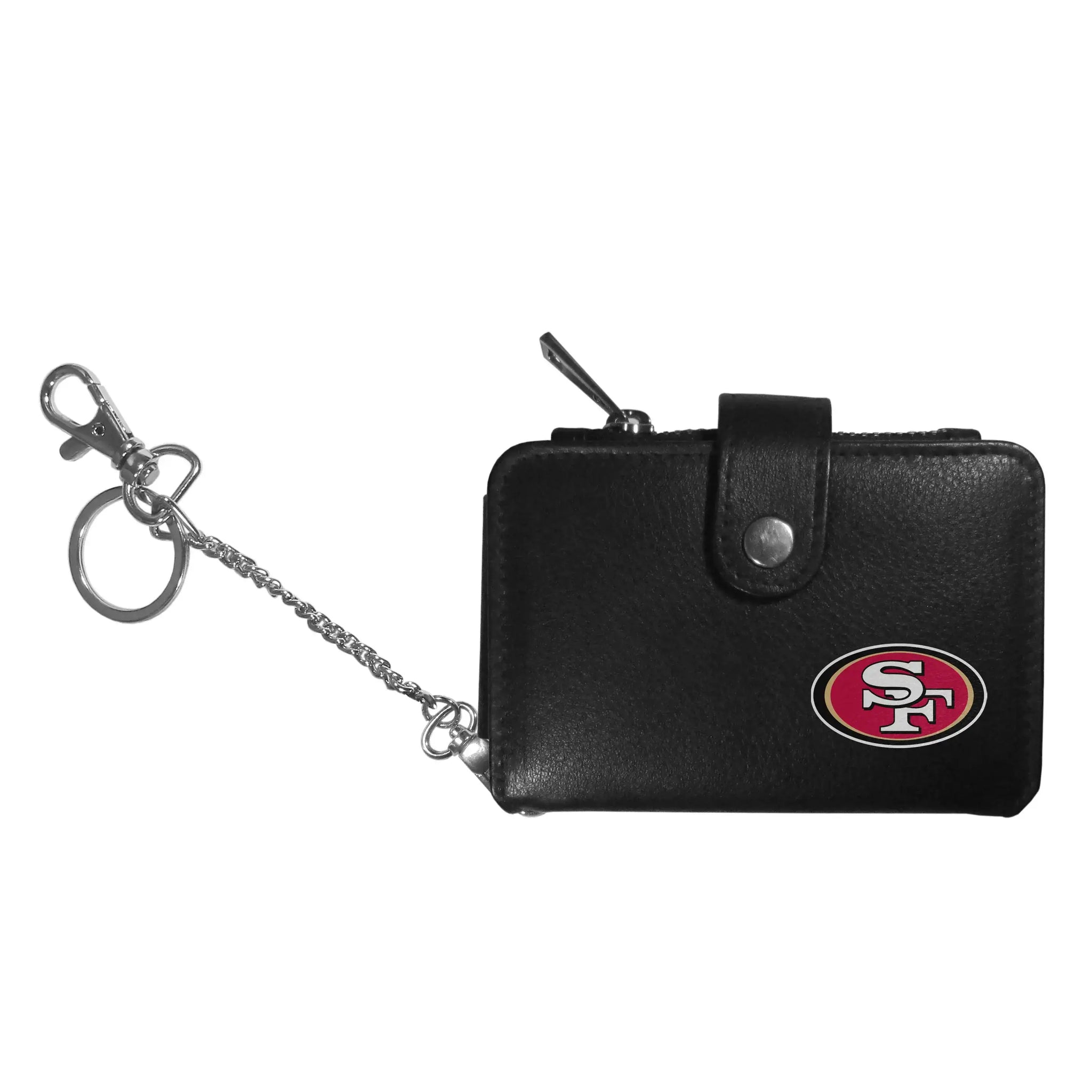San Francisco 49ers Women's Leather Weekender Wallet - San Francisco 49ers - Flyclothing LLC