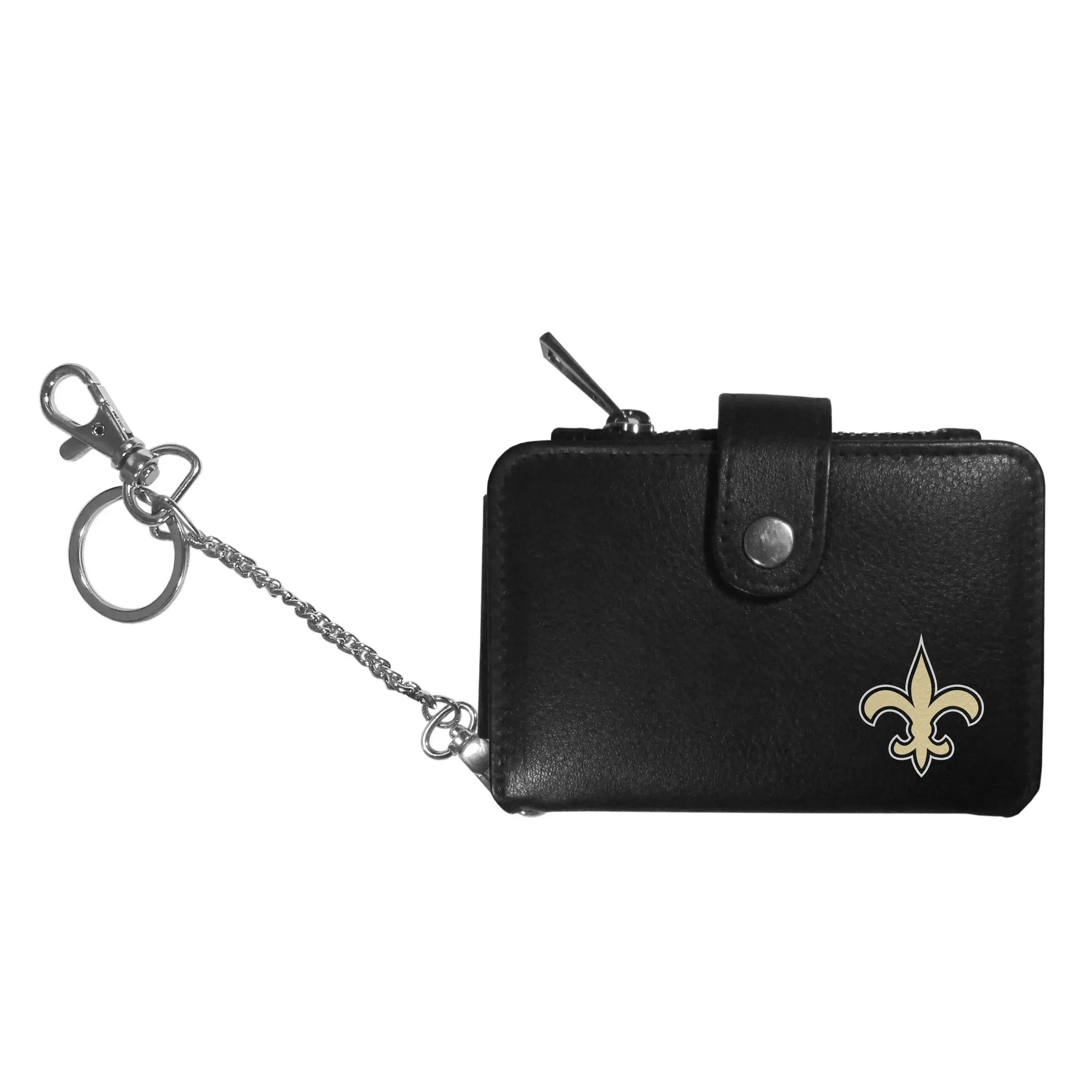 New Orleans Saints Women's Leather Weekender Wallet - New Orleans Saints - Flyclothing LLC