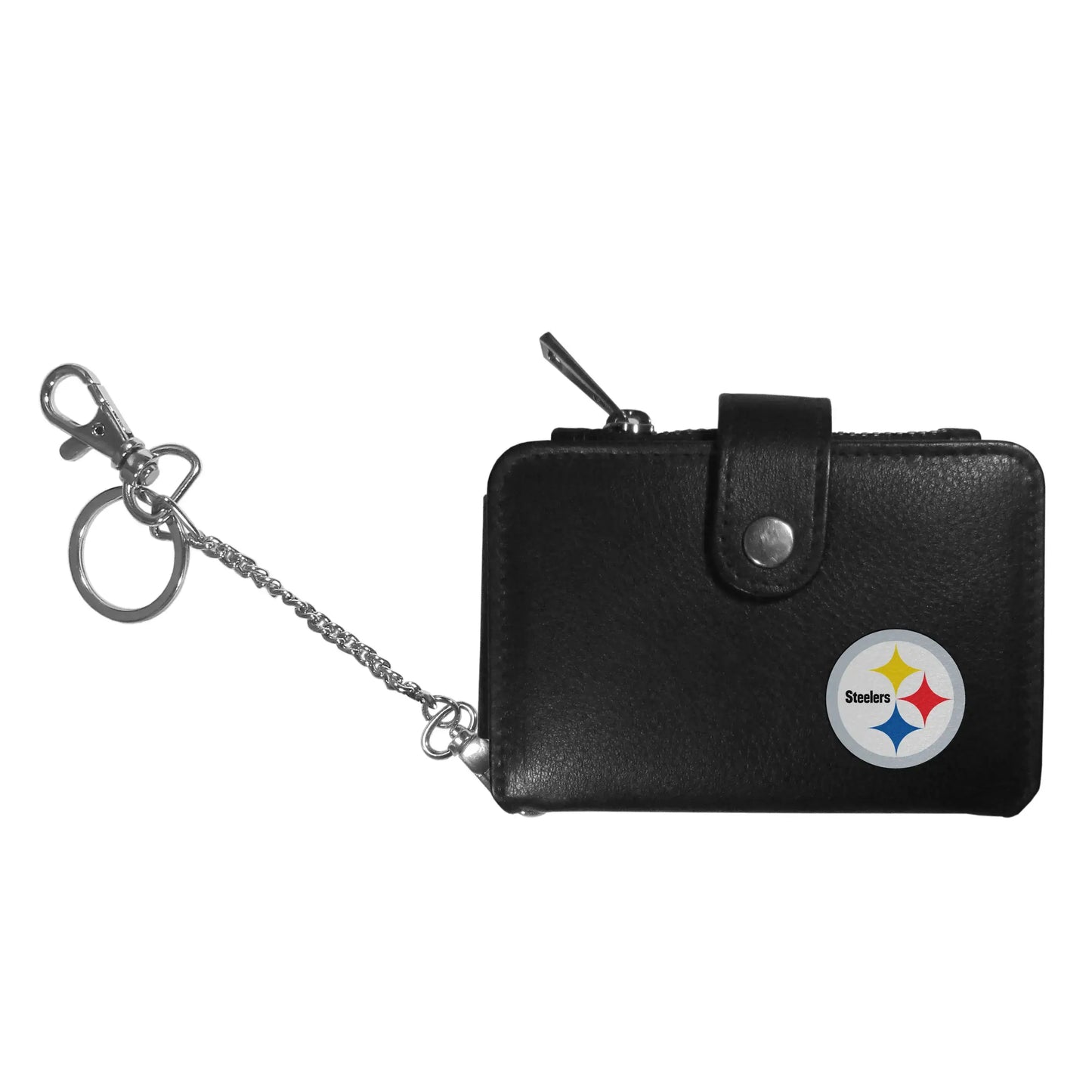 Pittsburgh Steelers Women's Leather Weekender Wallet - Pittsburgh Steelers - Flyclothing LLC