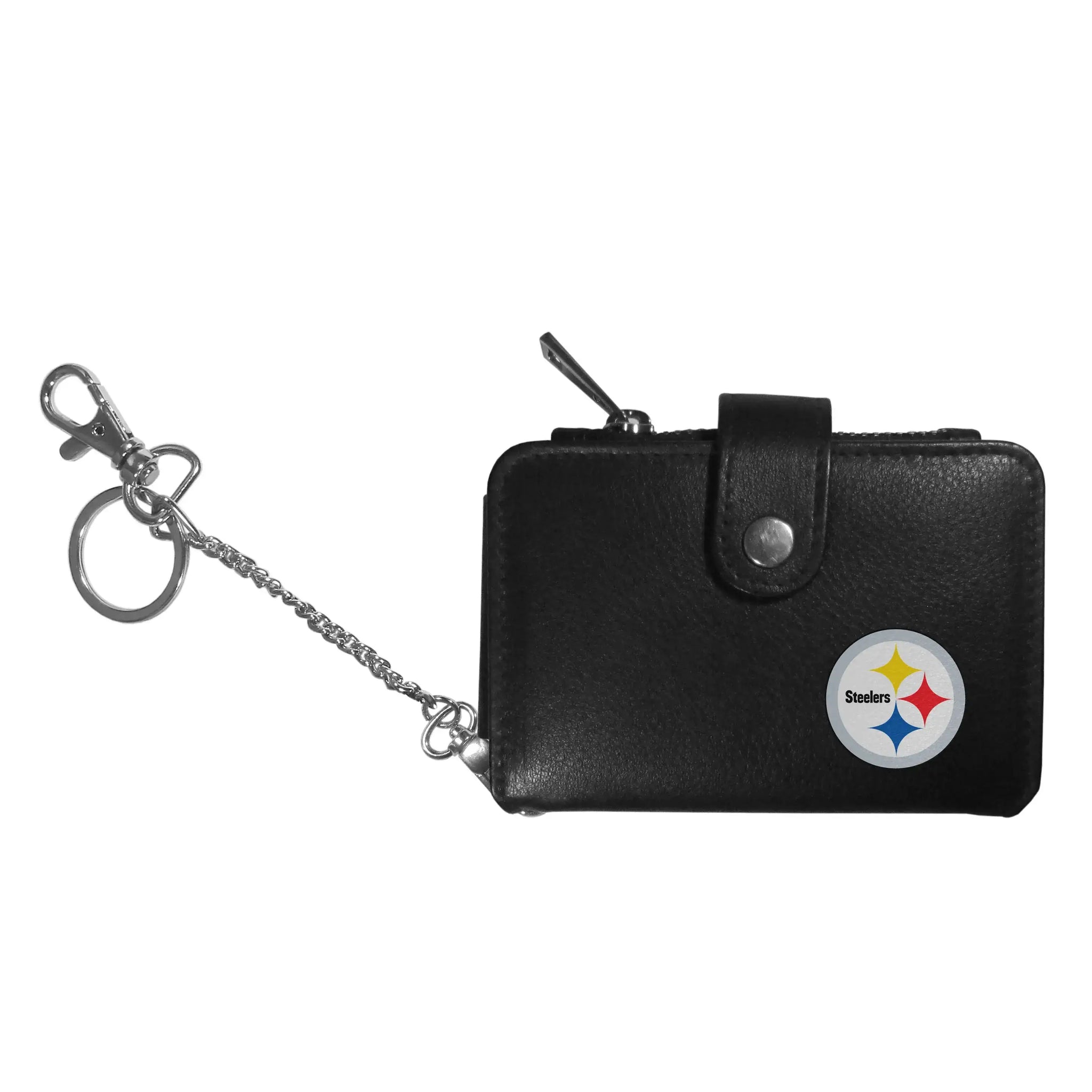 Pittsburgh Steelers Women's Leather Weekender Wallet - Pittsburgh Steelers - Flyclothing LLC