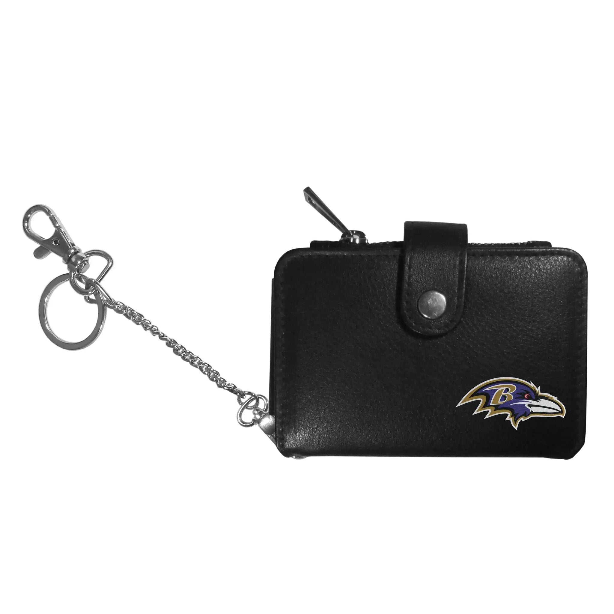 Baltimore Ravens Women's Leather Weekender Wallet - Baltimore Ravens - Flyclothing LLC