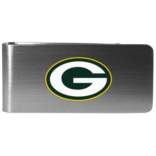 Green Bay Packers Steel Money Clip Logo - Green Bay Packers - Flyclothing LLC