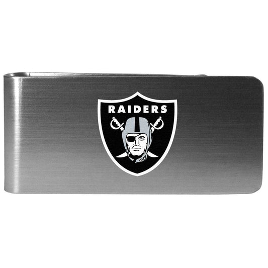 Las Vegas Raiders Steel Money Clip Logo - Las Vegas Raiders - Flyclothing LLC