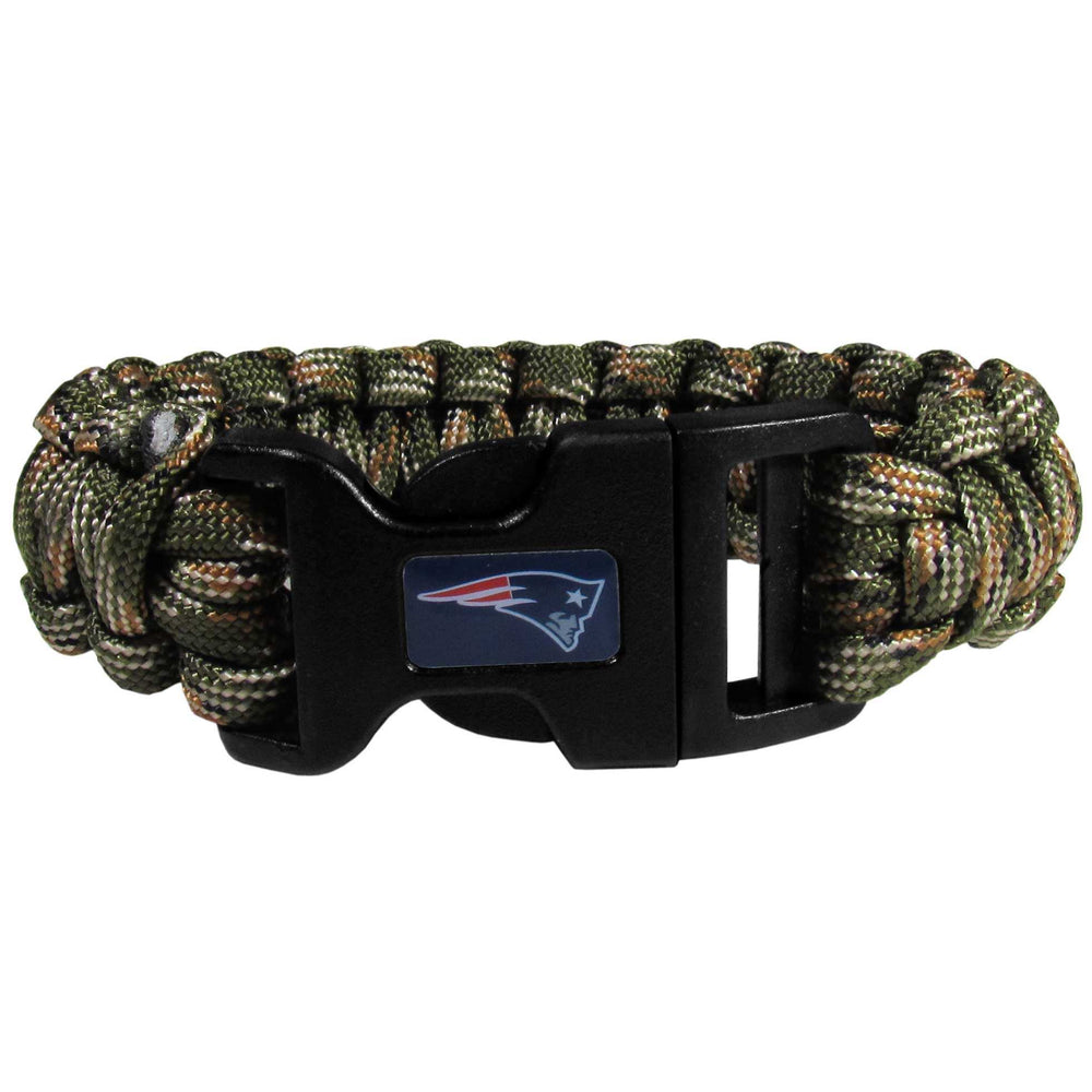 New England Patriots Camo Survivor Bracelet - New England Patriots - Flyclothing LLC