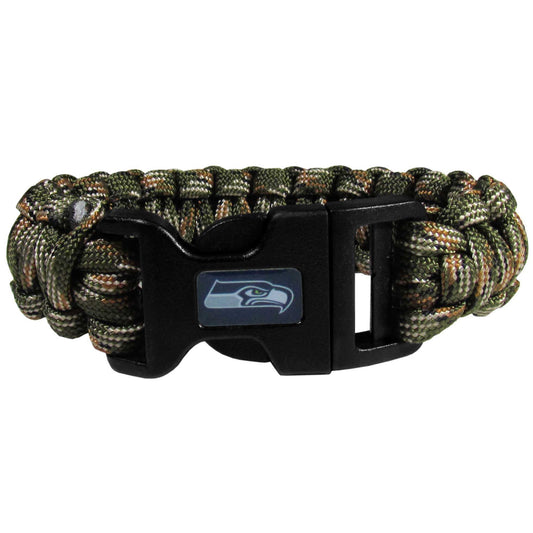 Seattle Seahawks Camo Survivor Bracelet - Seattle Seahawks - Flyclothing LLC