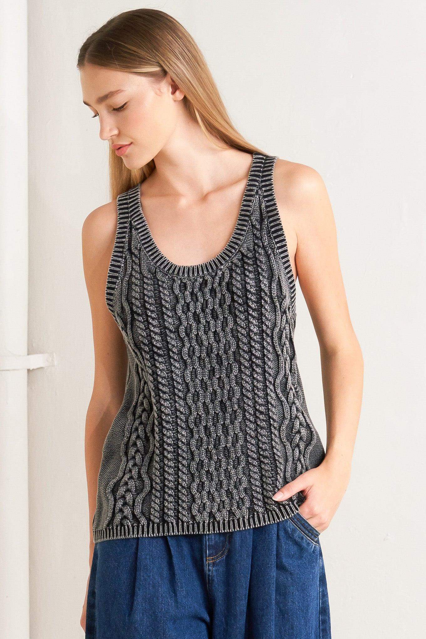 NEVER FORGET KNIT TANK TOP - Flying Tomato - Flyclothing LLC