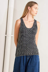 NEVER FORGET KNIT TANK TOP - Flying Tomato - Flyclothing LLC