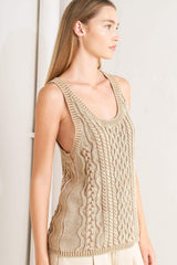 NEVER FORGET KNIT TANK TOP - Flying Tomato - Flyclothing LLC