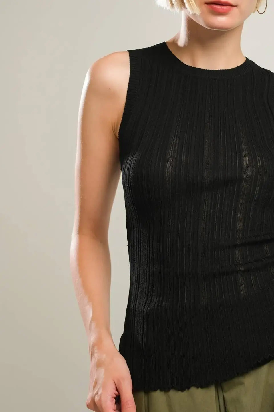BE RIGHT BACK BLACK SWEATER TOP - Flying Tomato - Flyclothing LLC