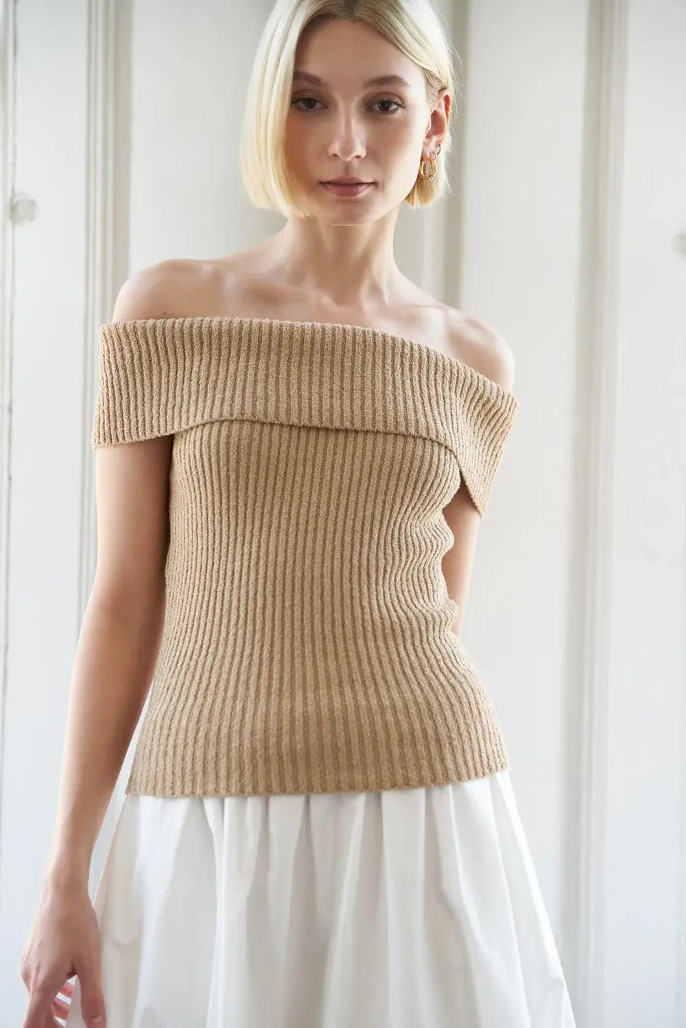 PRECIOUS APPROACH SHOULDER TOP - Flying Tomato - Flyclothing LLC