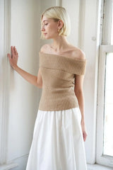 PRECIOUS APPROACH SHOULDER TOP - Flying Tomato - Flyclothing LLC
