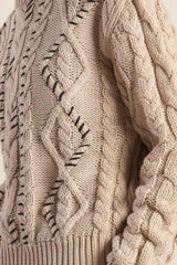 LITTLE BIT IN LOVE SWEATER KNIT TOP - Flying Tomato - Flyclothing LLC