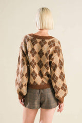 CHAMPAGNE COAST SWEATER CARDIGAN - Flying Tomato - Flyclothing LLC