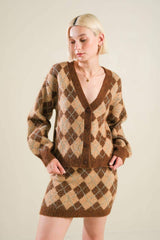 CHAMPAGNE COAST SWEATER CARDIGAN - Flying Tomato - Flyclothing LLC