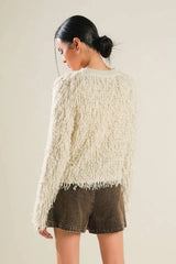 LIVE IN THE NOW SWEATER CARDIGAN - Flying Tomato - Flyclothing LLC