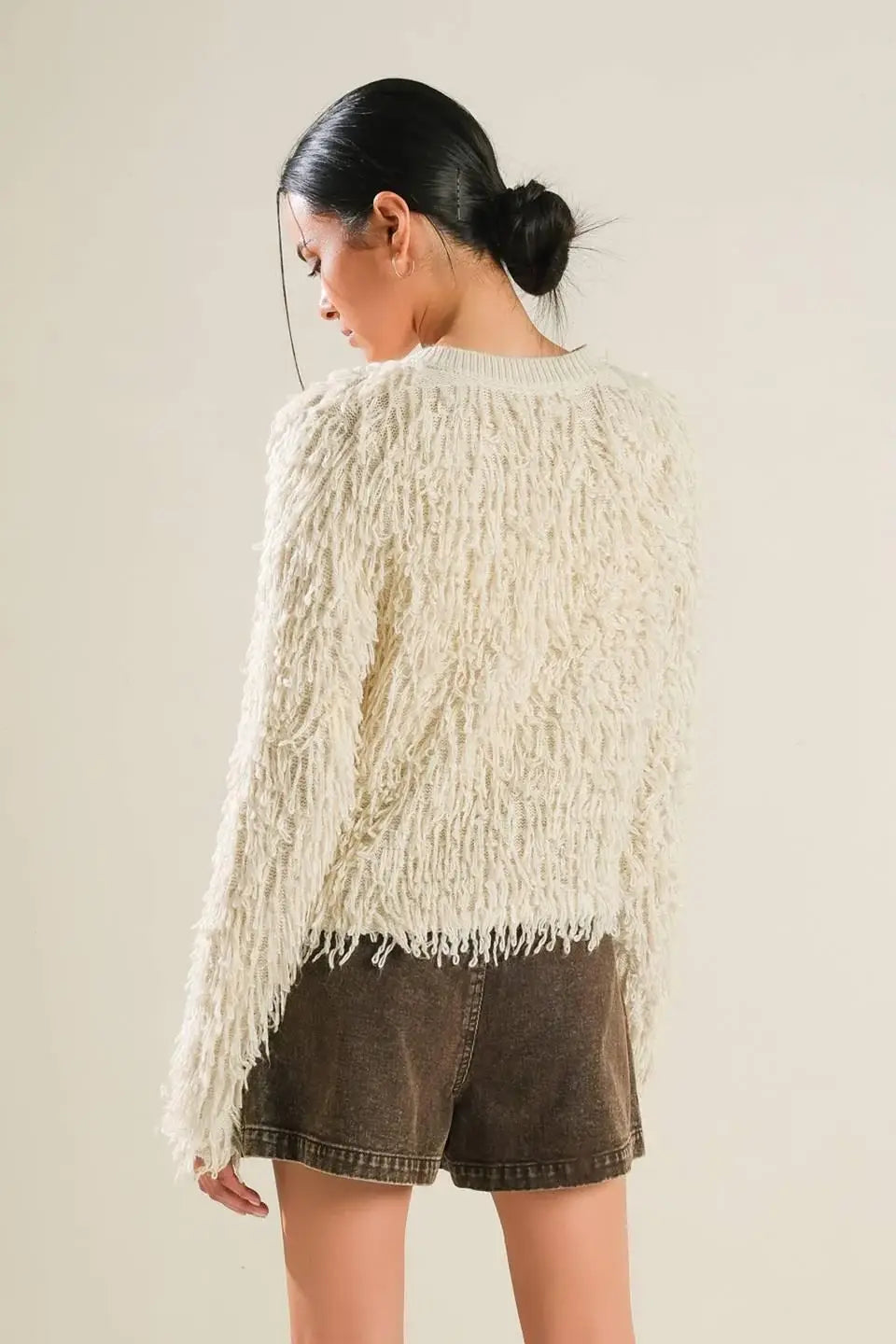 LIVE IN THE NOW SWEATER CARDIGAN - Flying Tomato - Flyclothing LLC