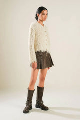 LIVE IN THE NOW SWEATER CARDIGAN - Flying Tomato - Flyclothing LLC