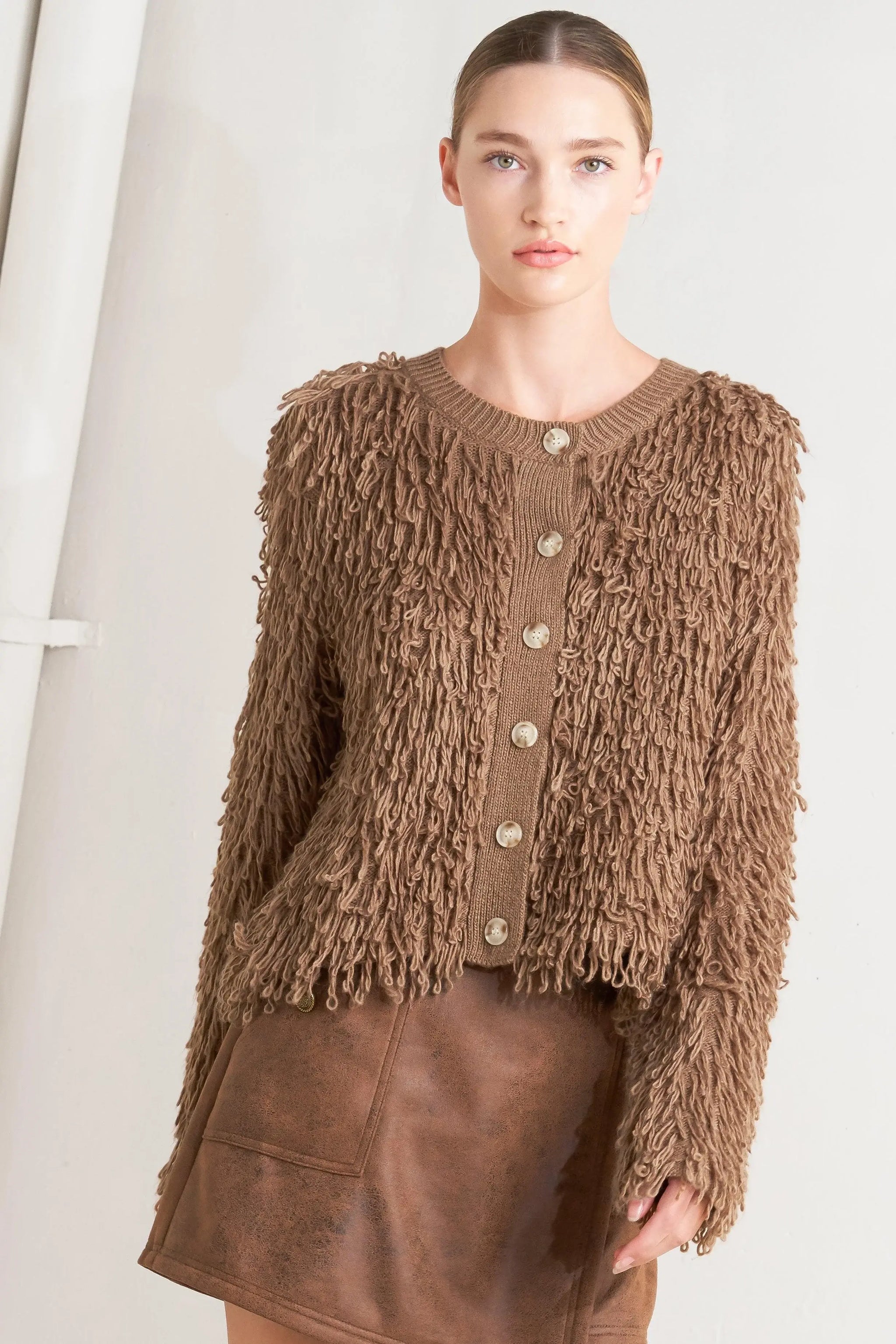 LIVE IN THE NOW SWEATER CARDIGAN - Flying Tomato - Flyclothing LLC