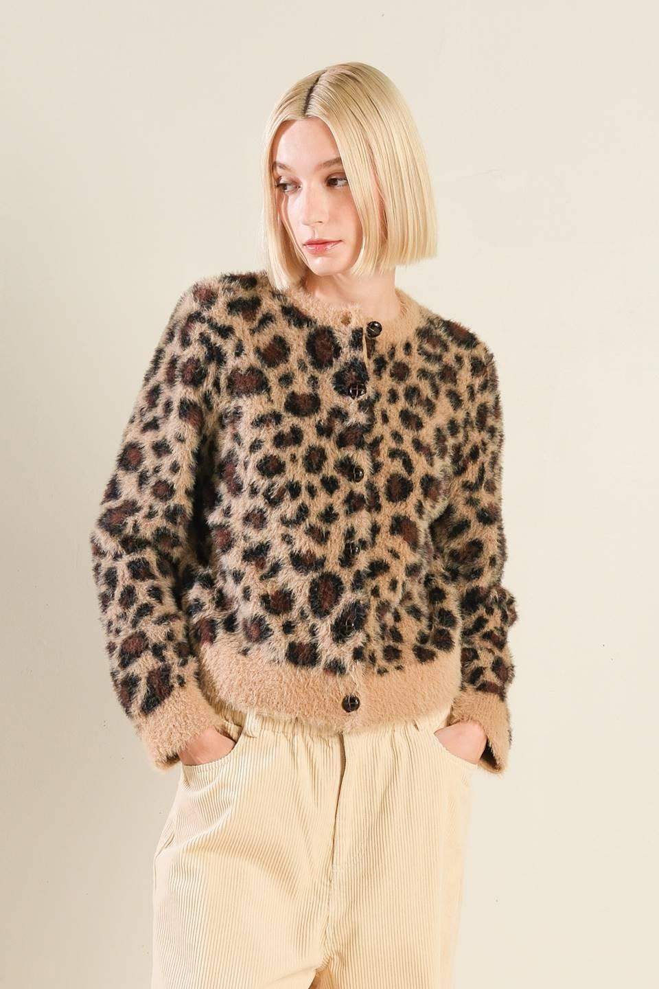 MAKING LOVE SWEATER CARDIGAN - Flying Tomato - Flyclothing LLC