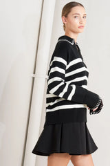 TIMELESS CHARM SWEATER TOP - Flying Tomato - Flyclothing LLC