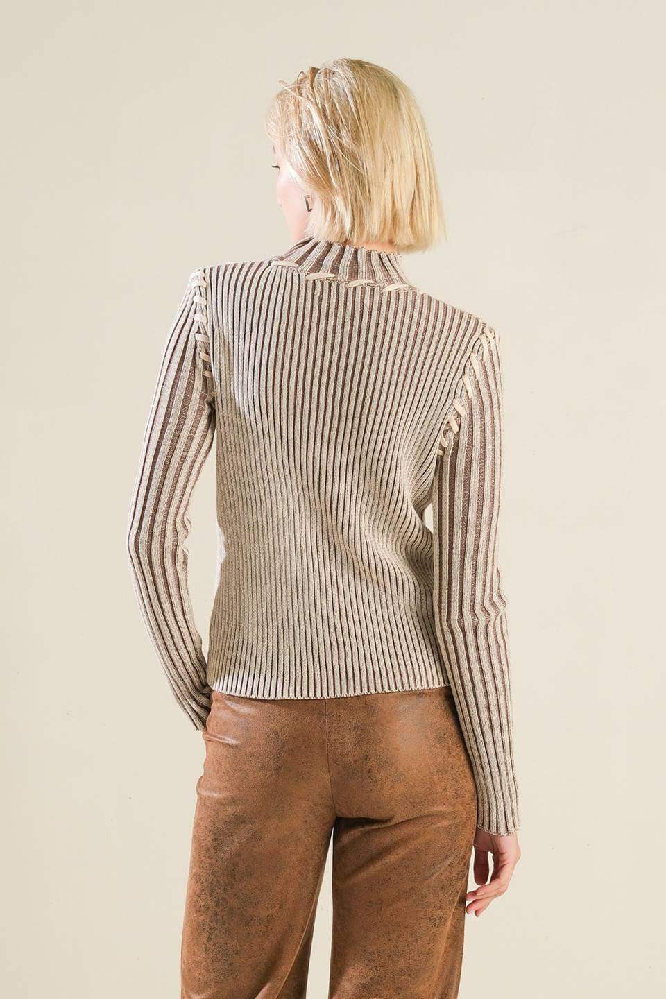 CANDID LOVE SWEATER TOP - Flying Tomato - Flyclothing LLC