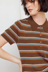PRETTY IN PARADISE POLO TOP - Flying Tomato - Flyclothing LLC