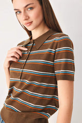PRETTY IN PARADISE POLO TOP - Flying Tomato - Flyclothing LLC