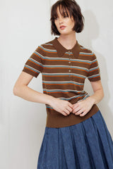 PRETTY IN PARADISE POLO TOP - Flying Tomato - Flyclothing LLC