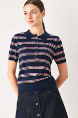 PRETTY IN PARADISE POLO TOP - Flying Tomato - Flyclothing LLC