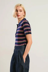 PRETTY IN PARADISE POLO TOP - Flying Tomato - Flyclothing LLC