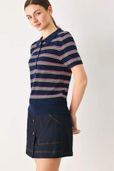 PRETTY IN PARADISE POLO TOP - Flying Tomato - Flyclothing LLC