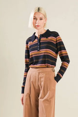 CALL IT FATE SWEATER POLO TOP - Flying Tomato - Flyclothing LLC