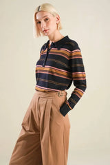CALL IT FATE SWEATER POLO TOP - Flying Tomato - Flyclothing LLC